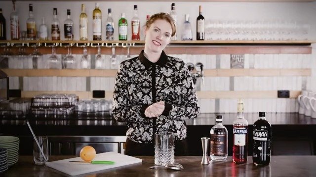 How to make The Negroni cocktail - Masterclass