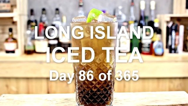 Long Island Iced Tea Cocktail Recipe - SO BOOZY!!