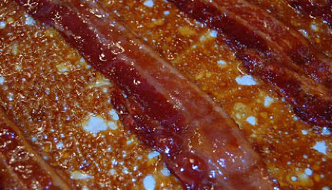 Whisky Caramelized Bacon