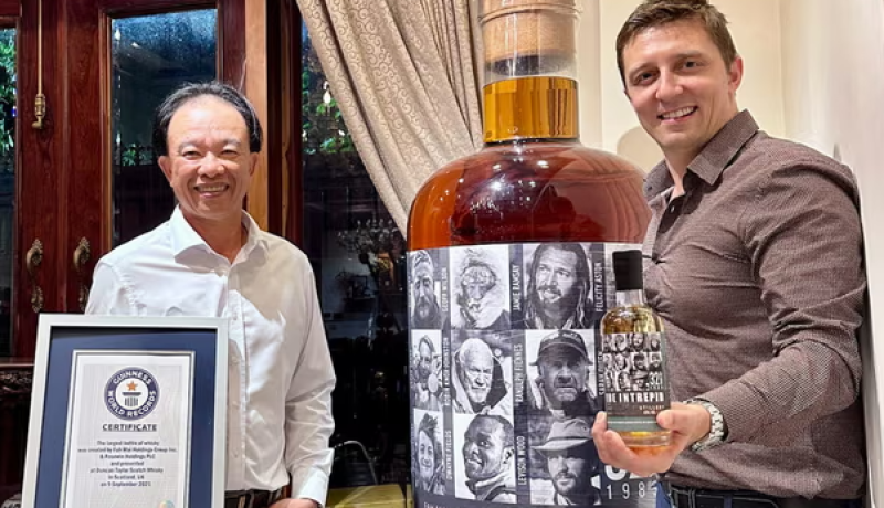 Whisky bottle