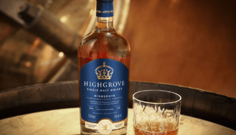 Making whisky for the king