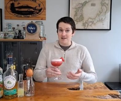 Strawberry Whiskey Sour Cocktail Recipe(0)
